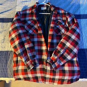 Wrangler Authenticator Quilted Lined Flannel Jacket
